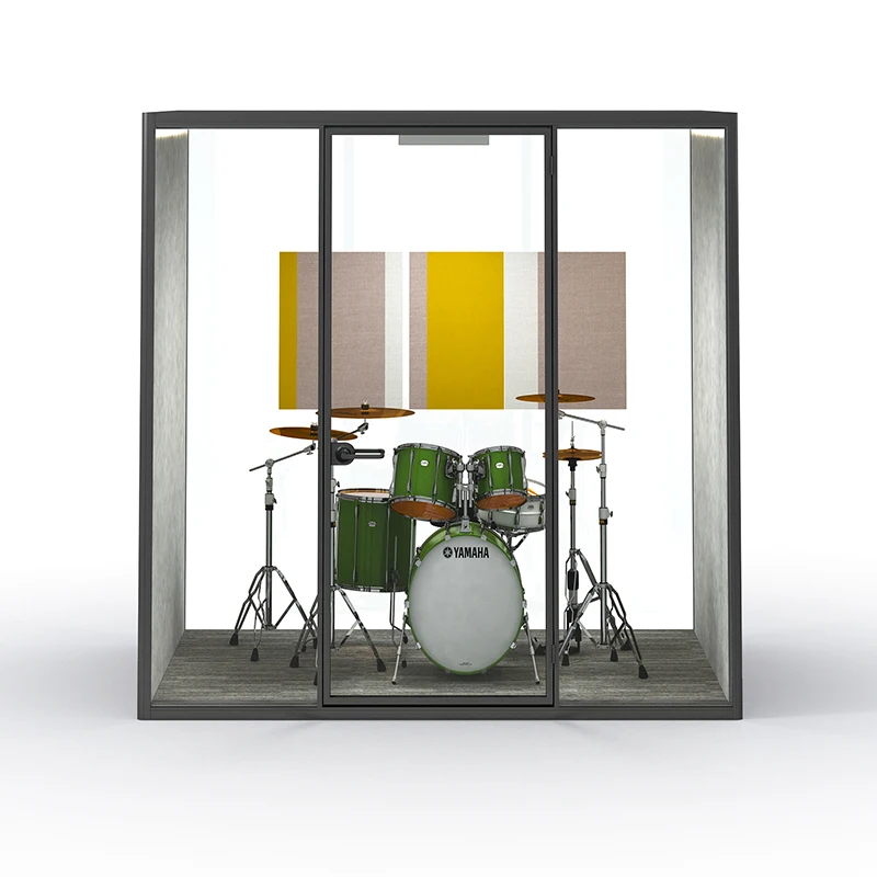 OEM Custom Size Meeting Room Piano Soundproof Booth Sound Insulation Music Live Webcasting Studio Telephone Outdoor Office Pods