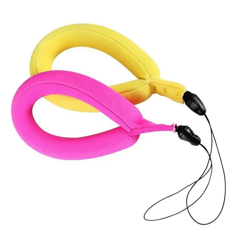Customized Logo Diving Floating Wristband Foam Camera Armband Hand Wrist Strap Band for Action Camera & Smartphone Pouch Pouch