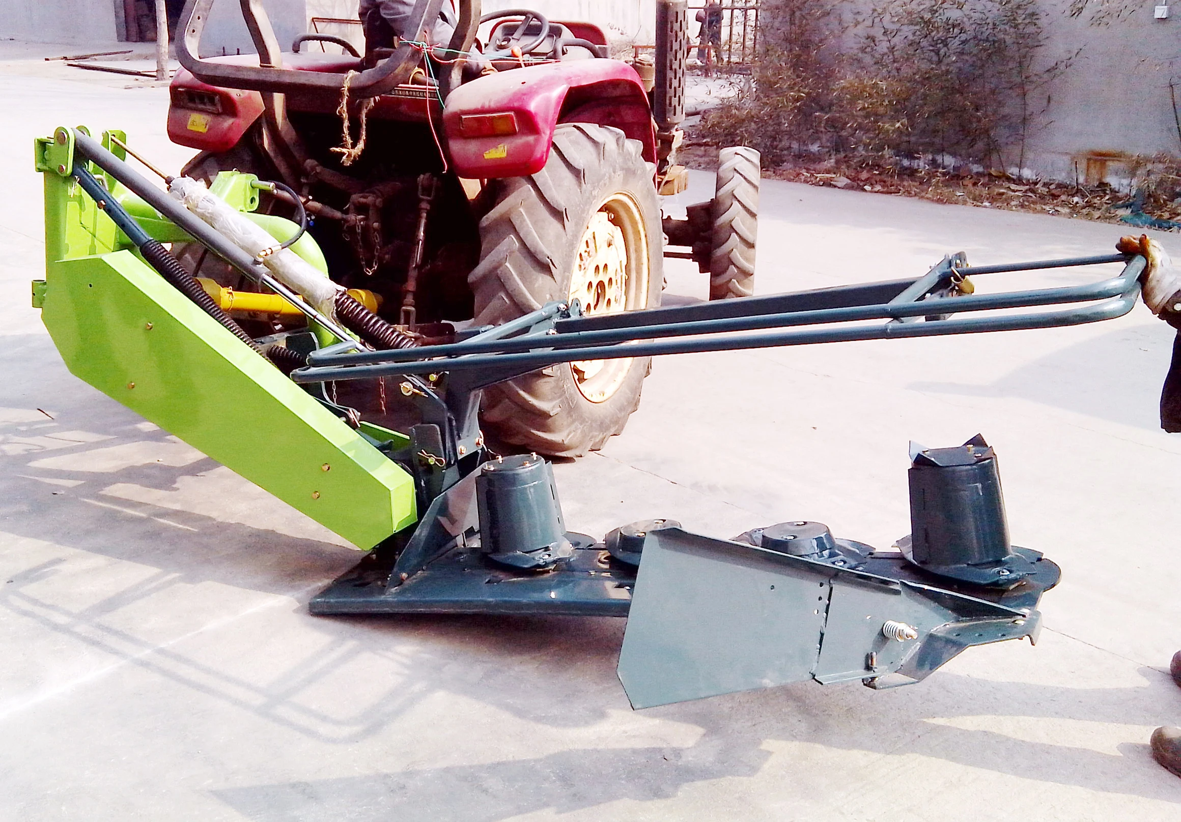 grass cutting machine widely used rotary disc mower