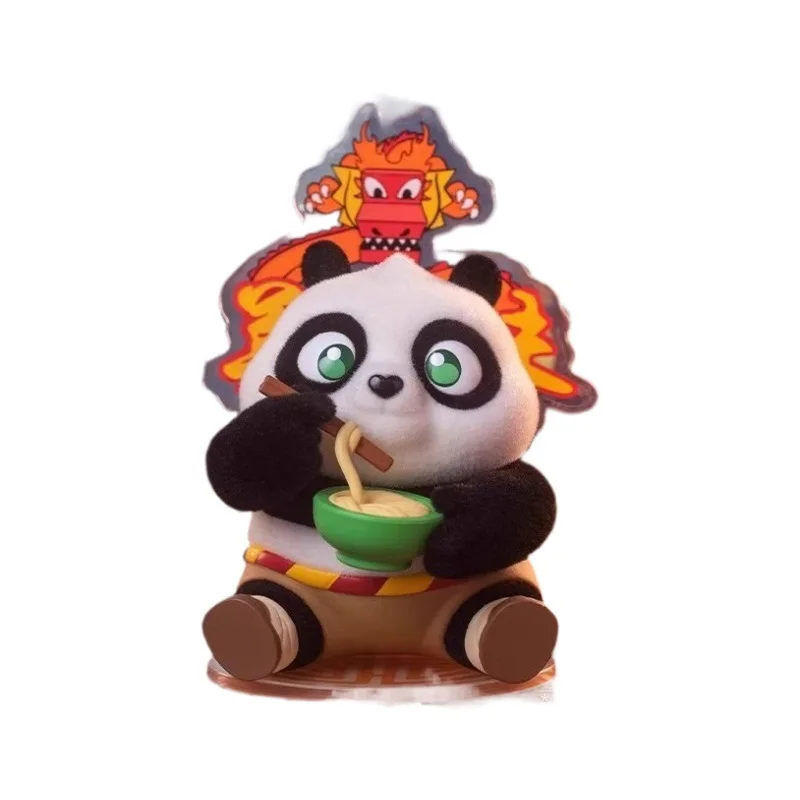 Original Kungfu Panda Action Blind Box Toys Model Cute Anime Figure Gift Surprise Box
