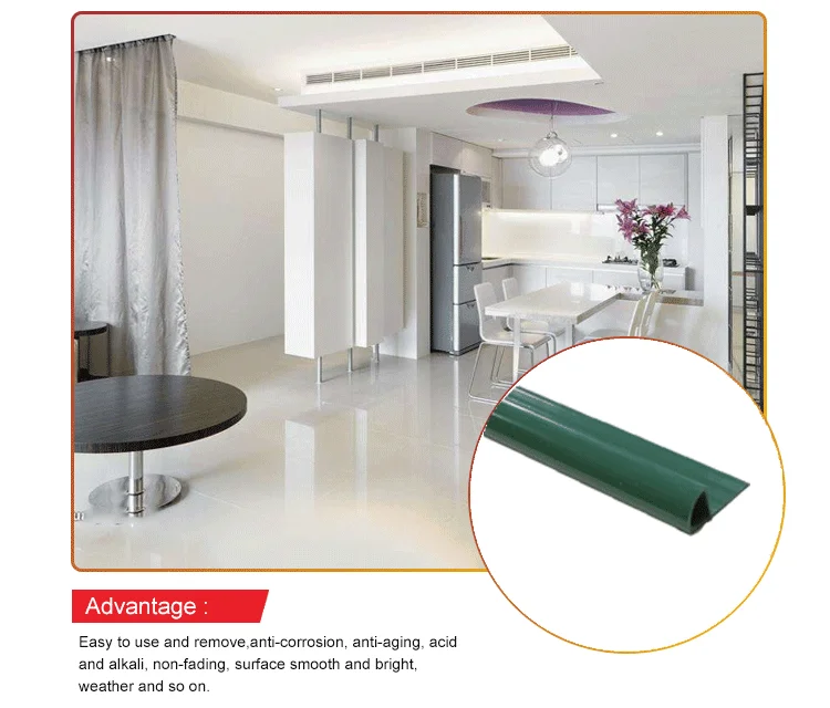 Wholesale 10Mm Plastic Ceramic Tile Trim Wall Accessories Pvc Tile Trim Plastic Corners Strip