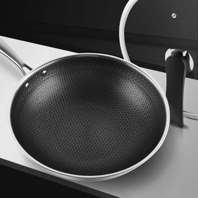 Latest Style Trending Advanced Kitchenware Pot Non Stick Cookware Wok