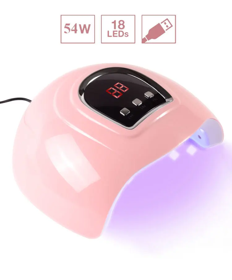 wholesale Uv Led Lamp Nail Dryer Usb Uv Nail Lamp Led Light,Led Gel Nail Lamp 54W Uv