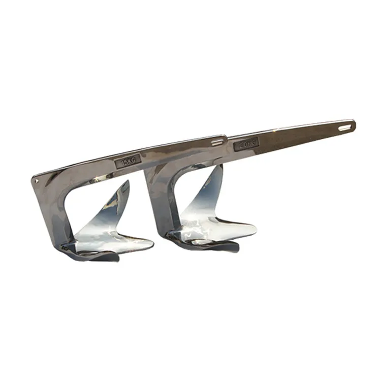 5KG stainless steel 316 mirror polish bruce anchor