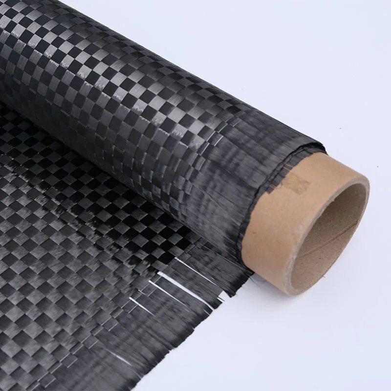 12k 200g Carbon fiber cloth manufacturer wholesales complete specifications square thin cloth industrial carbon fiber fabric