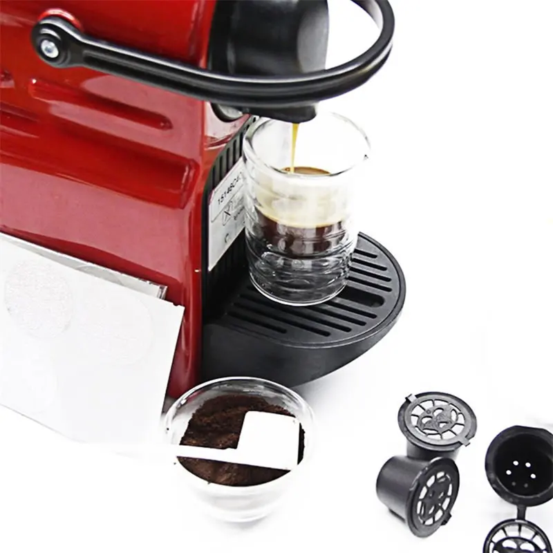 
YIJIA Coffee & Espresso Machine Accessories Reusable Coffee Filter Baskets Capsules Refillable Coffee Filter Empty Baskets 