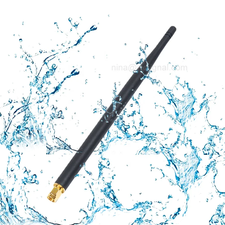 factory price foldable mini antenna 433Mhz 868Mhz Lora antennas 2.4GHz/WiFi rubber Antenna with SMA/BNC connector