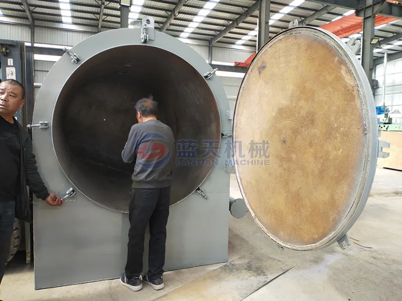 Sawdust briquette carbonization kiln jute sticks charcoal making furnace machine plant