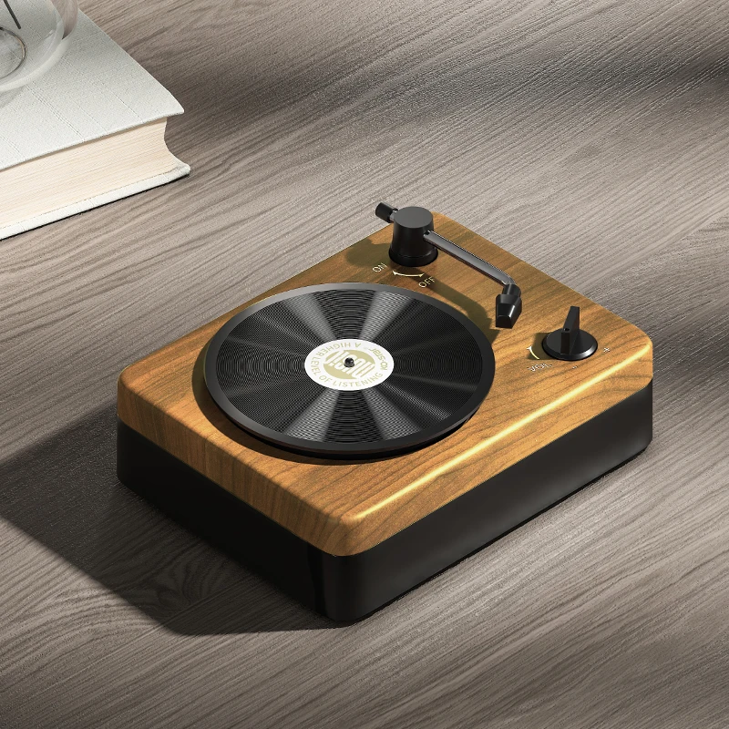 Wireless Retro Portable Speaker Manufacture factory of Newest TWS Portable Stereo Sound BT Speaker Support TF Card Microphone