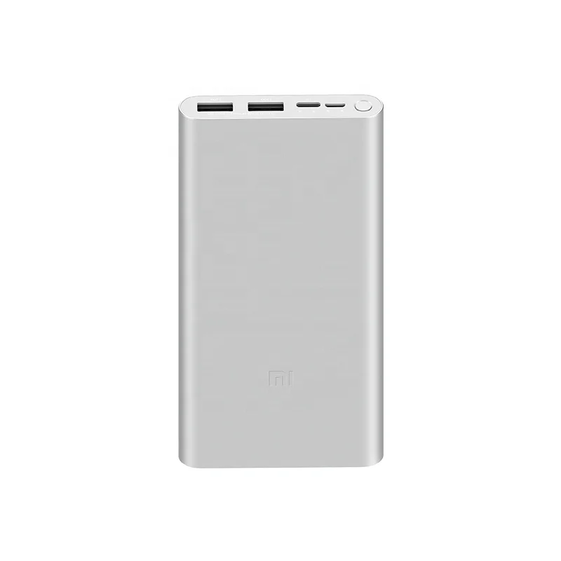 
Xiaomi PLM13ZM 10000 мАч power Bank 3 Быстрая Зарядка power Bank портативный 