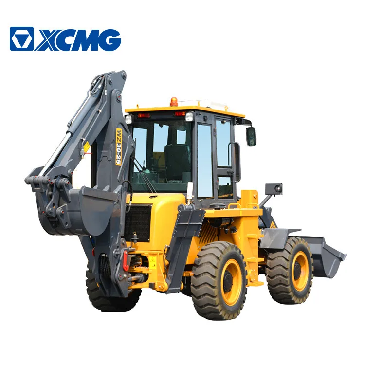 XCMG 2ton small mini tractor with backhoe and front loader backhoe WZ30-25 for sale