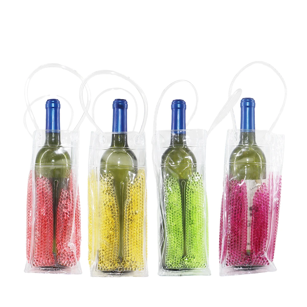 Keep Wine Beverages Cold Portable Insulator Sleeve For Champagne and Wine Bottles Cooler
