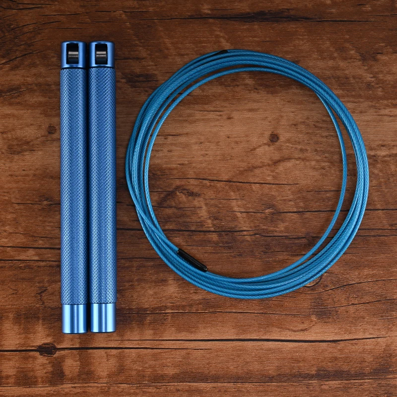 2023 best selling jump rope aluminum handles fast rotating jump rope for dual jumping
