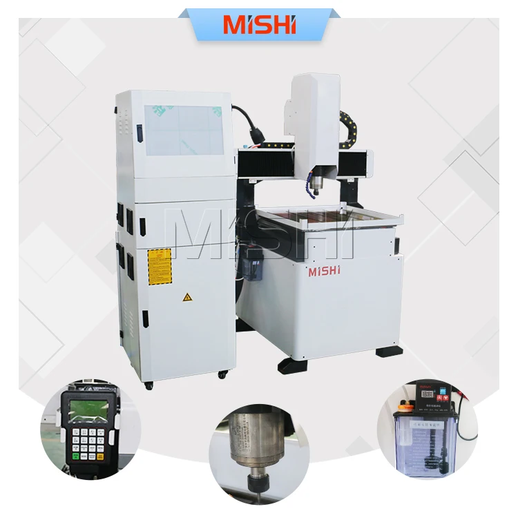 MISHI 4040 6060 6090 8090 mini metal cnc router machine 4*8ft automatic 3d cnc metal carving metal cutting