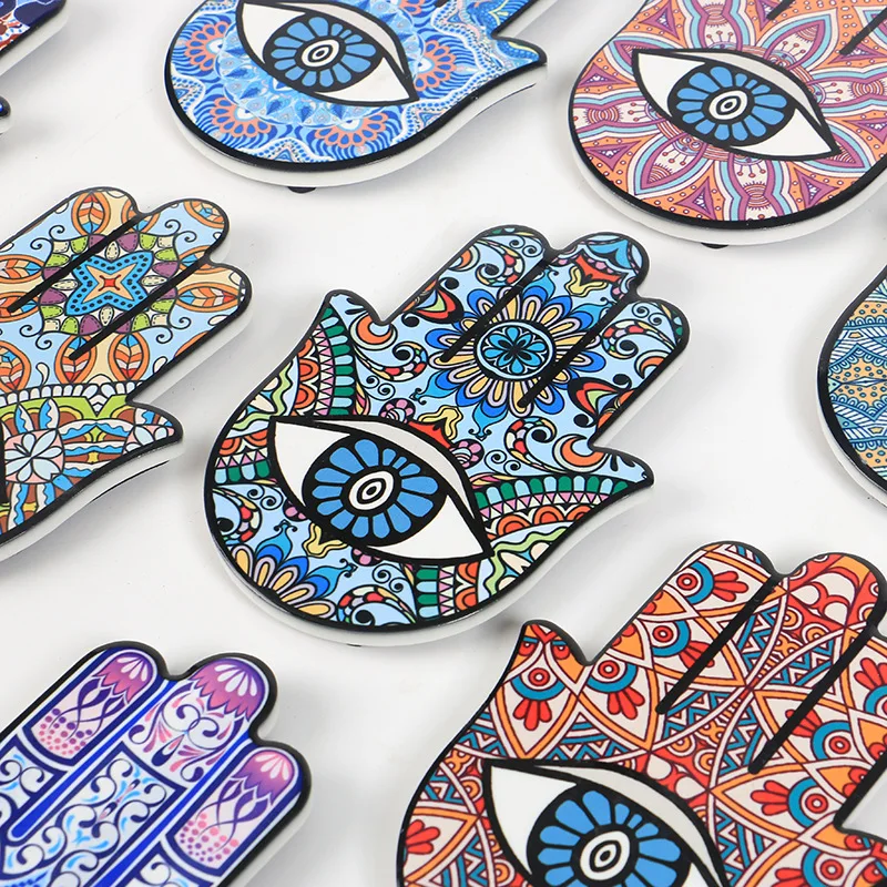 Новинка креативное украшение Фатима ручной керамический коврик для чашек индивидуальные ремесла Роскошный домашний