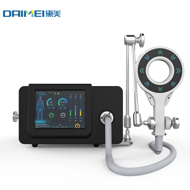Portable Physio Magneto Muscles Pain Relief Magnego Transduction Magnetic therapy Magnetolith Magnego Transduction Machine