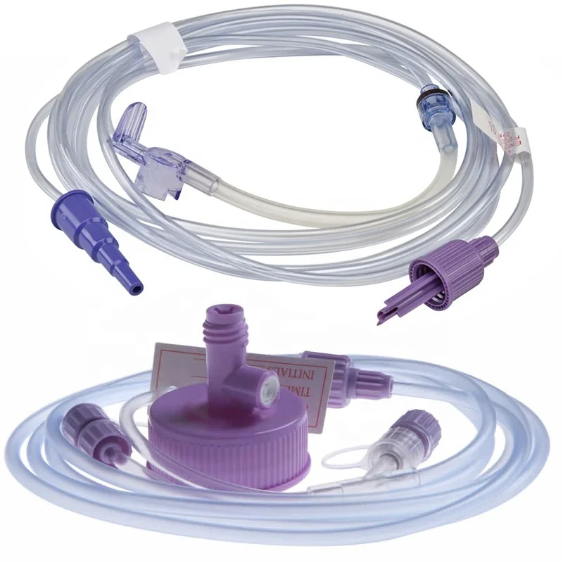 medication disposable Adult Pediatric PVC pump enteral nutrition feeding bag tube extension set