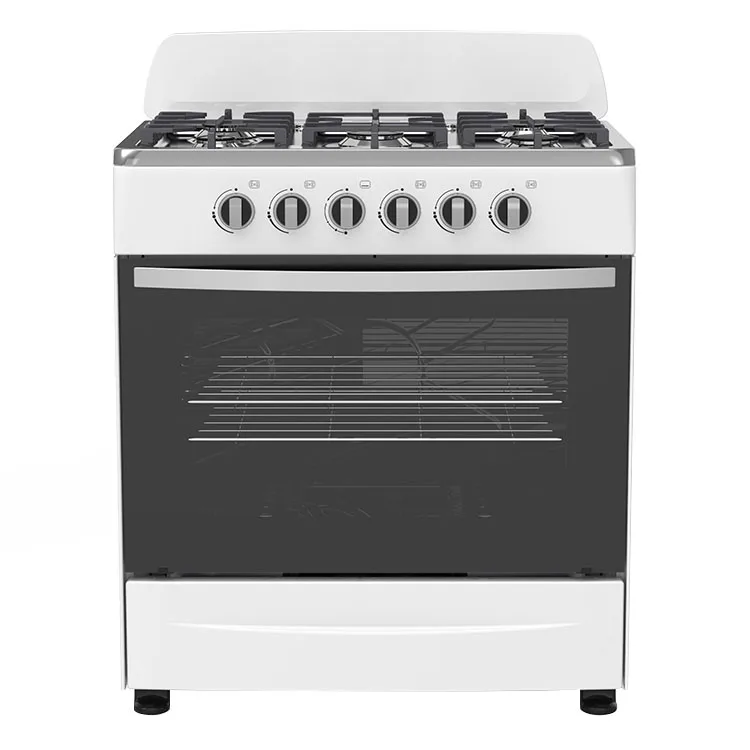 Changhong factory wholesale price oem custom logo household 5 burners gas cooker stove with gas oven