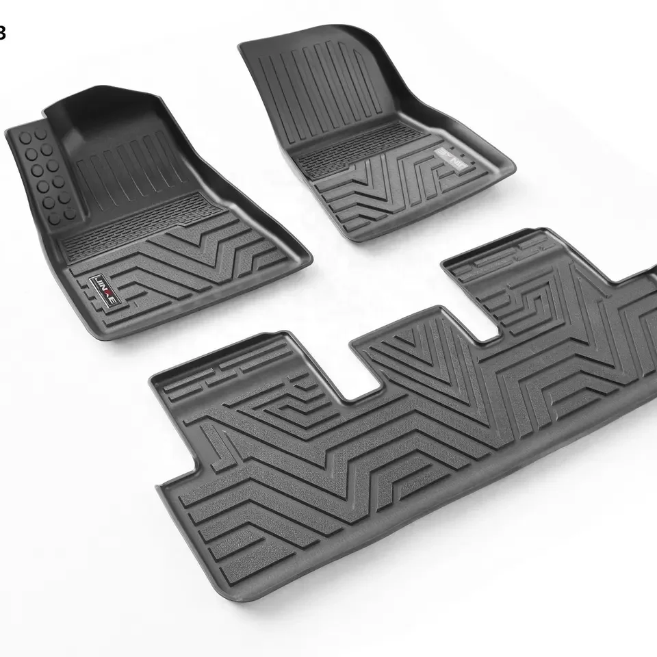 Factory Custom Car Mats All Seasons Car Floor Mats 3D Rubber Car Carpets for Toyota Camry