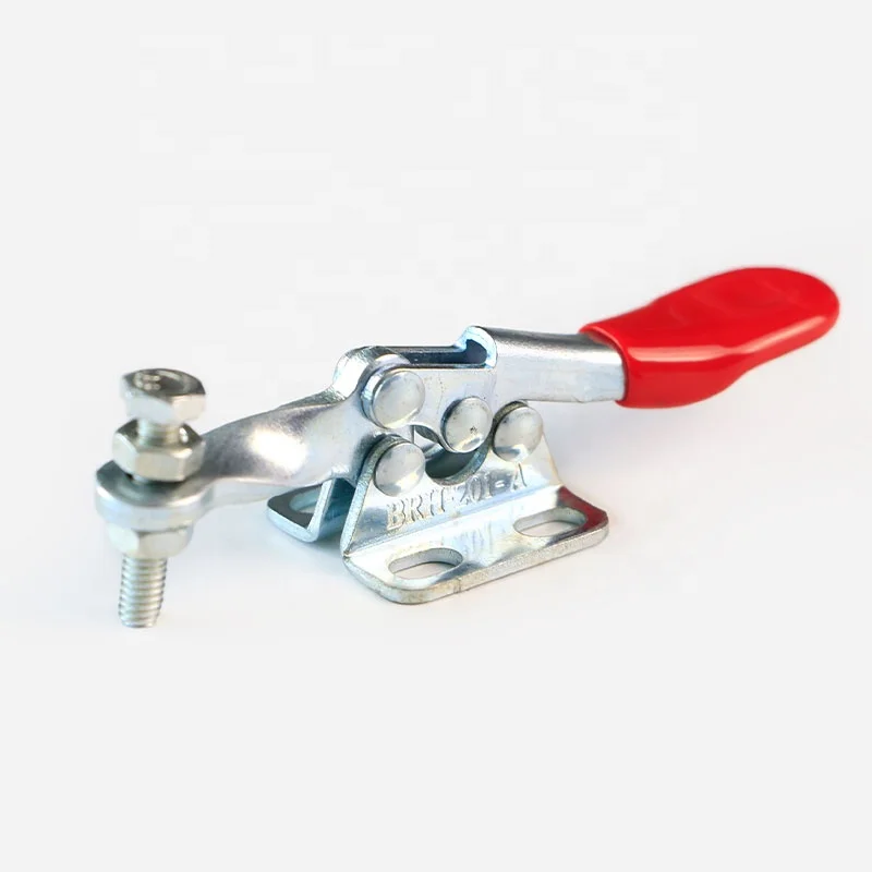 Iron Toggle Clamp Holding Capacity Push Pull  Clamp  Horizontal Type For Hand Tool Vertical Toggle Clamp