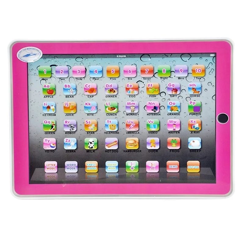 English Computer Learning Education Machine Tablet Toy Games Gift for Kids Children