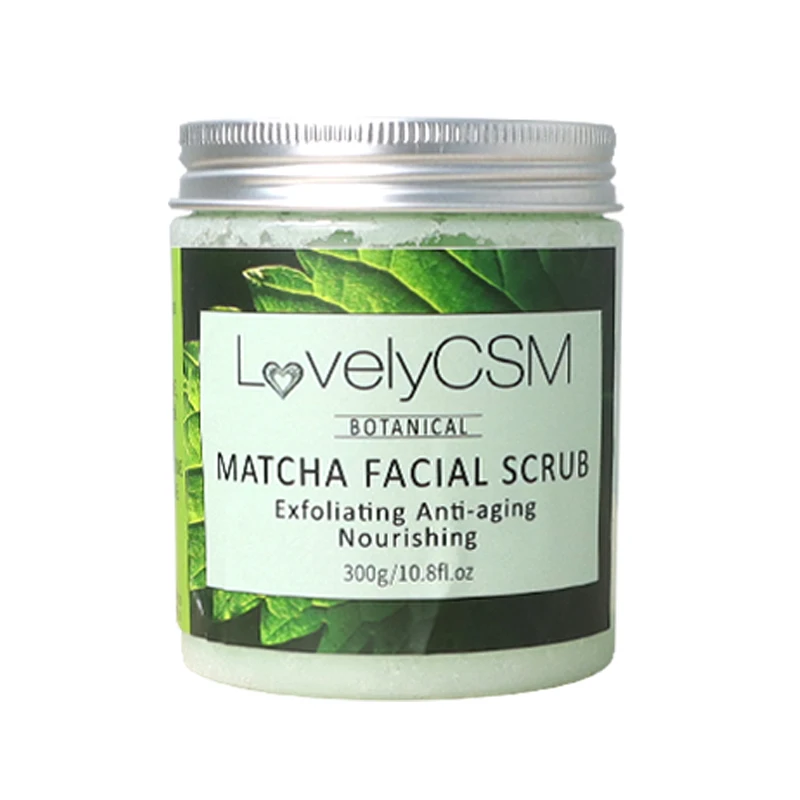 
Wholesale Private Label Vegan CPSR Green Tea Shea Butter Safflower Seed Oil Sweet Almond Oil Moisturizing Shea Sugar Body Scrub 