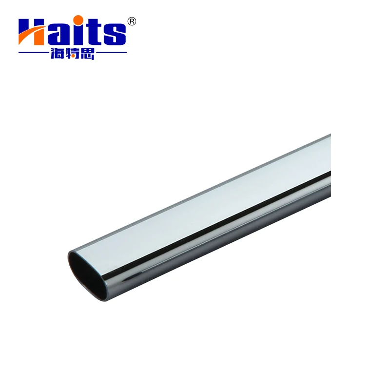 Hot Selling Wardrobe Round Tubes Wardrobe Fittings Hanging Tube Rail Iron Oval Tubes