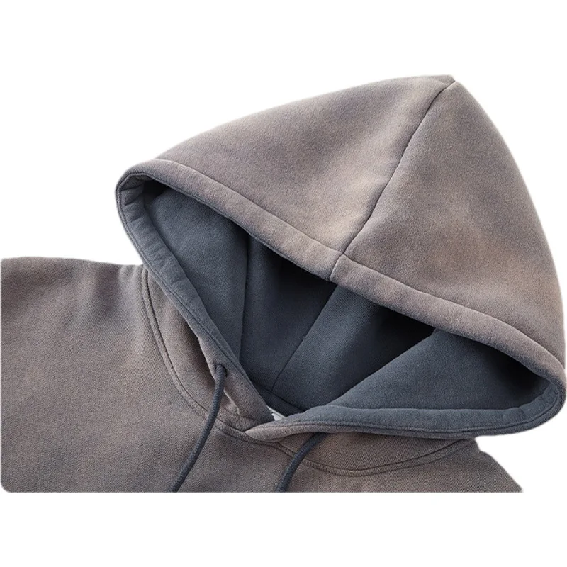 oem high quality customised China hoody and jogger set supplier winter fleece hoodie men