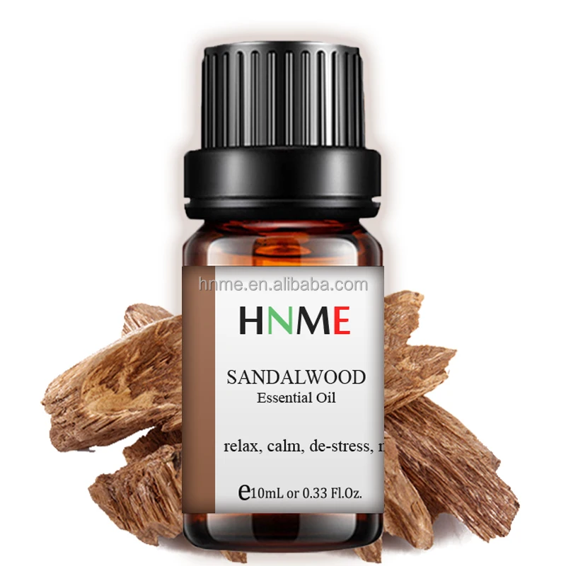 100% Pure Wood Sandalwood Therapeutic Grade Essential Oil For Massage To Remove Wrinkles Scars, Yoga, Humidifier, Candle DIY