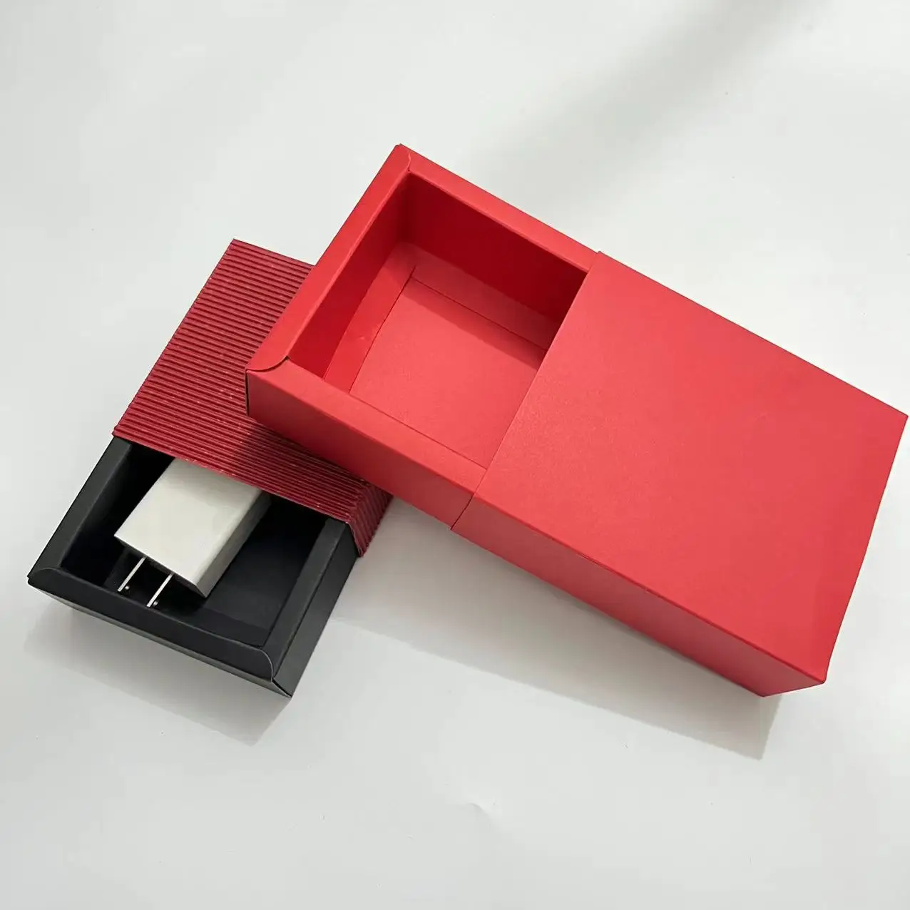 OEM Recycled Customized Printed White Black Red Paper Card Box Cardboard Paper Box Sock Gift Cosmetics Packaging Box