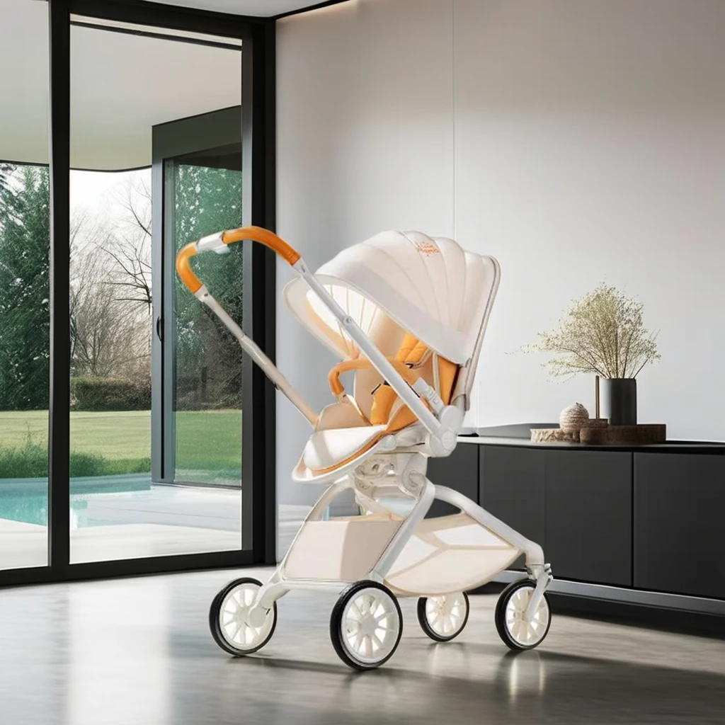 Manufacturer direct sales of high quality aluminum baby stroller 3 in 1 with car seat stroller strollers, walkers & carriers