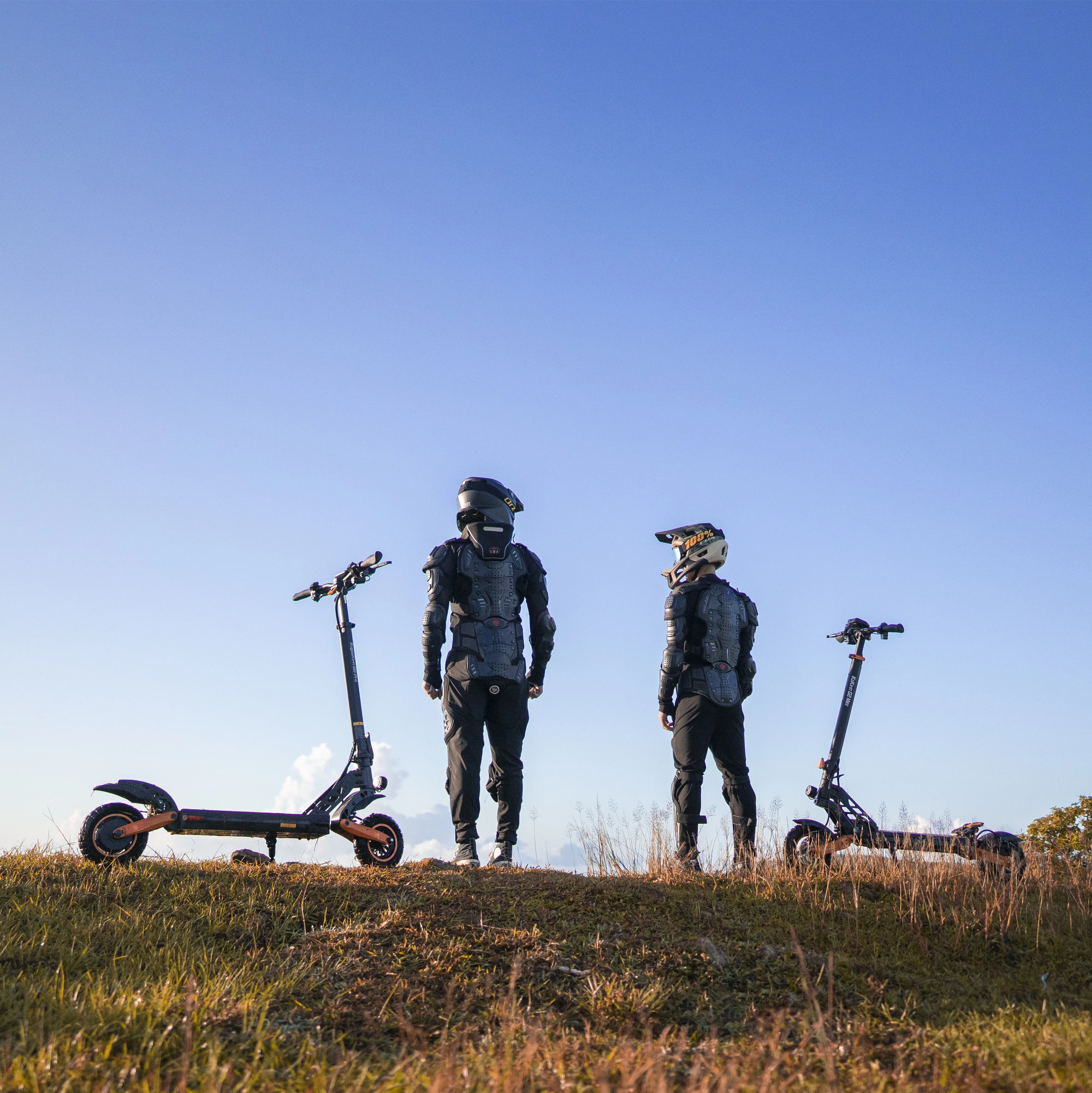 2024 hot selling products best selling europe warehouse stocks big tyre 10 inch kukirin G2 MAX electric snow scooter