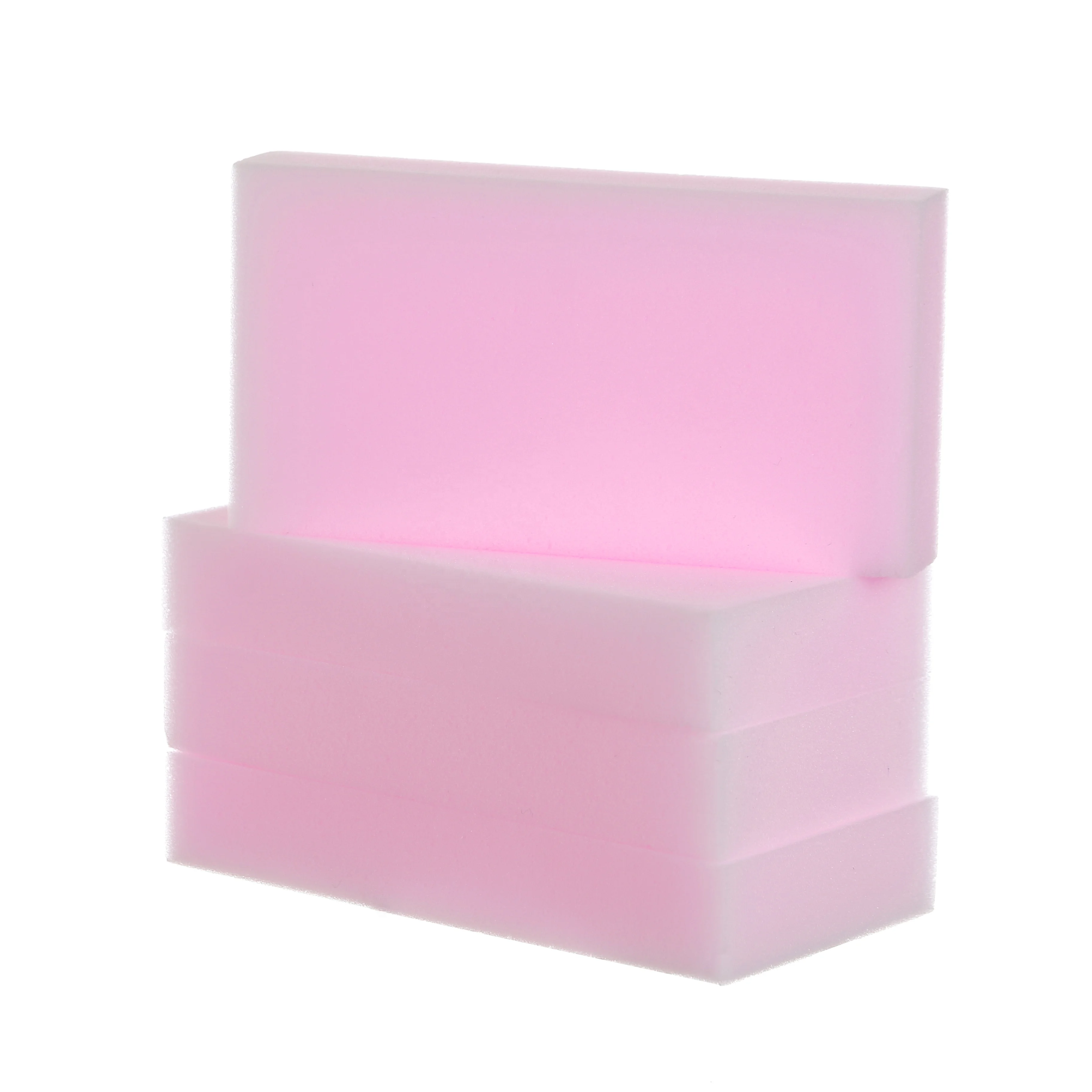 Kitchen Cleaning Drum Customized Pink High Density Melamine Sponge Nano Sponge