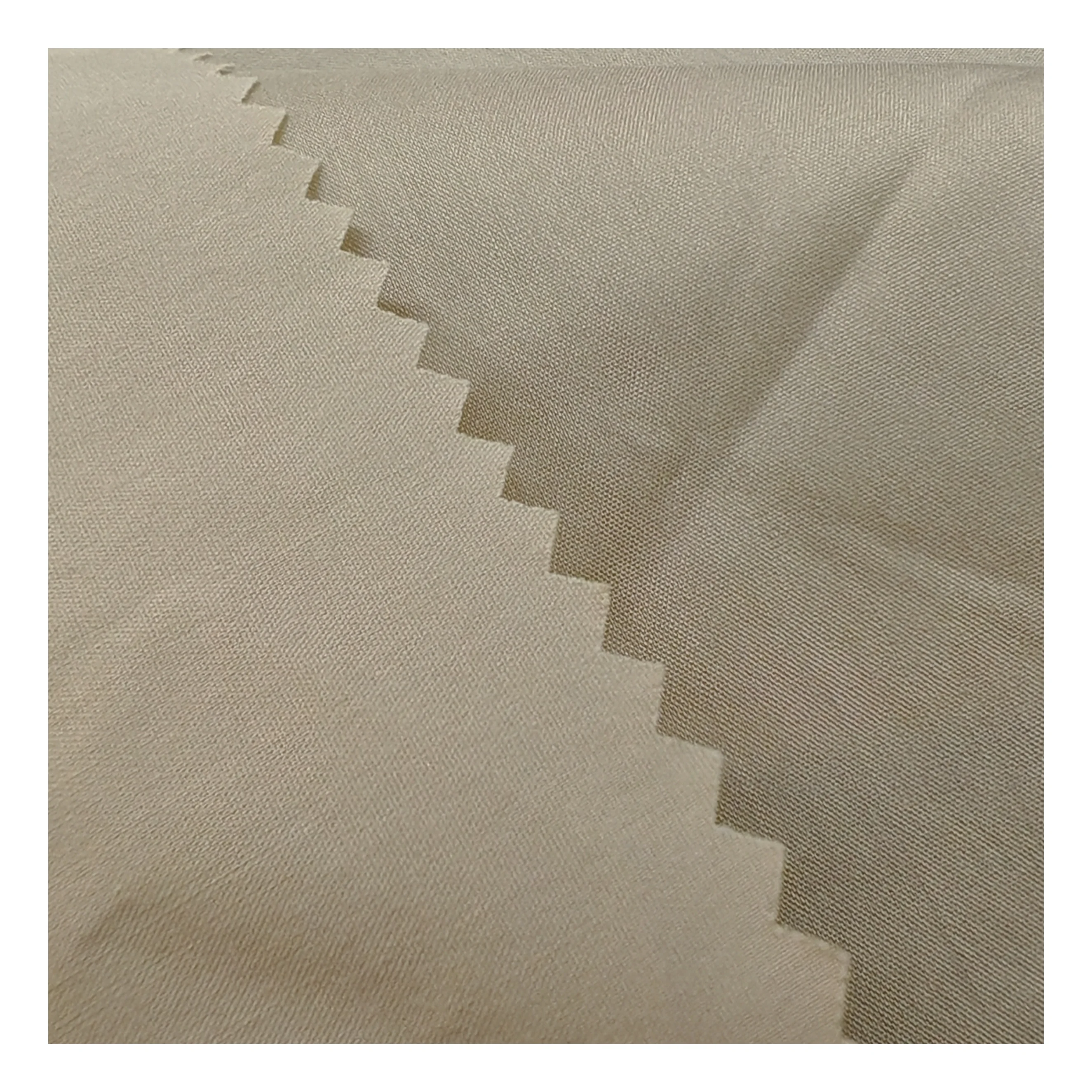 Custom 74 cotton 22 nylon 4 spandex cotton polyamide elastic woven pleated fabric pants shorts