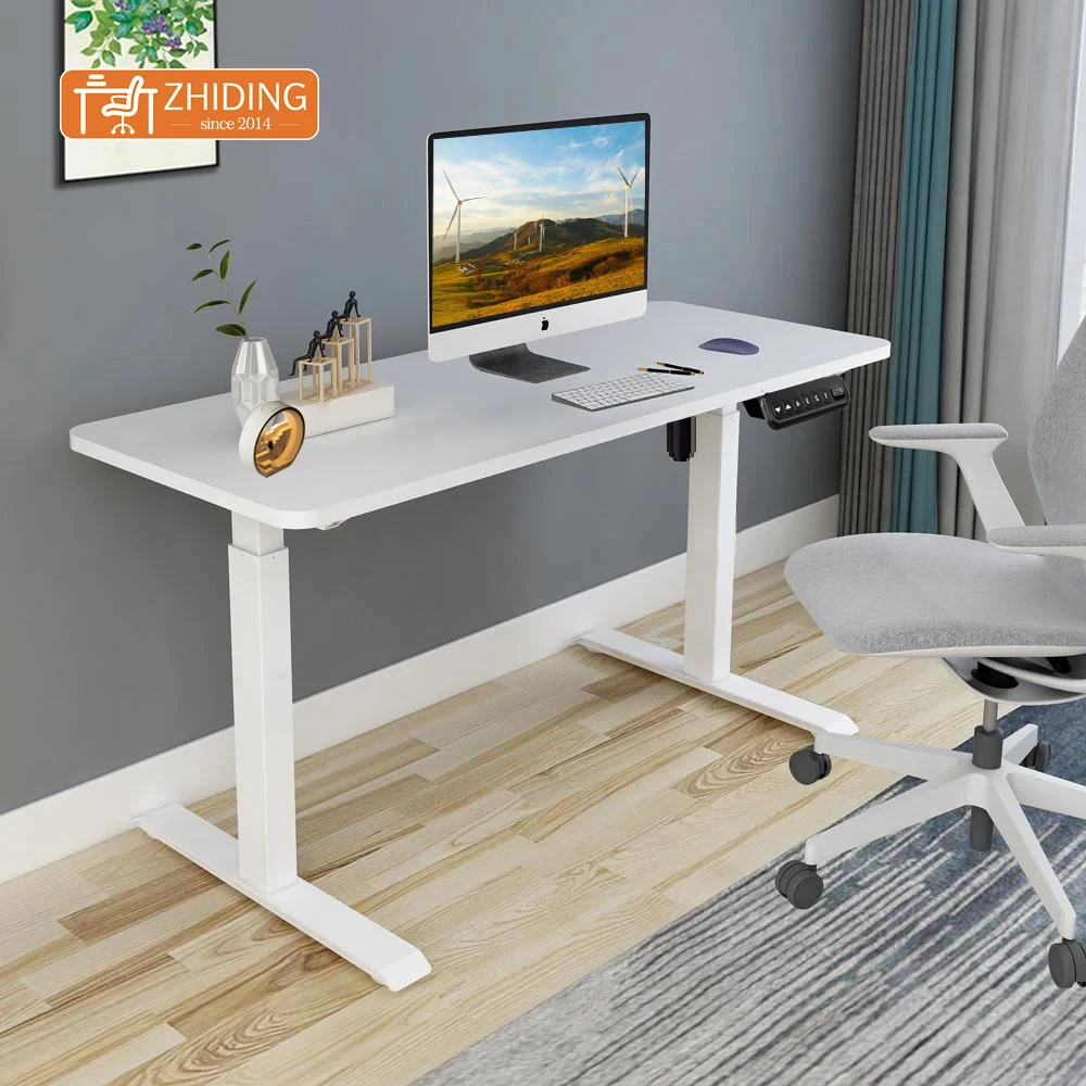 Electric adjustable desk and lifting height adjustable home learning desk low price electric height adjustable office desk