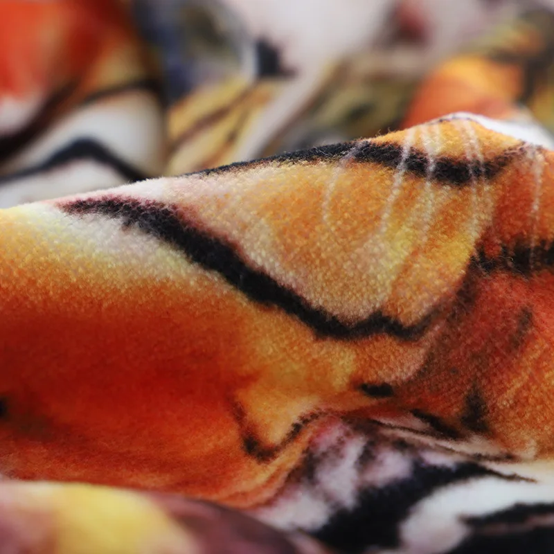 cotton terry printed beach towel