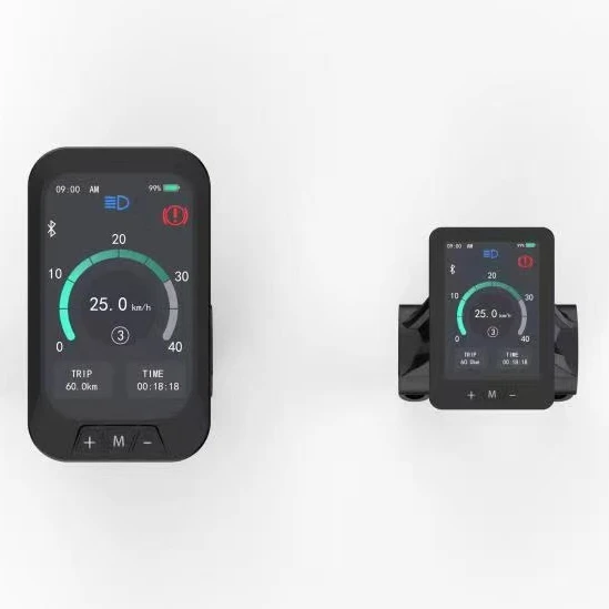 Waterproof electronic wireless bicycle speedometer cycle speed meter bicycle computer ebike odometer with 2.0/2.4 inch display