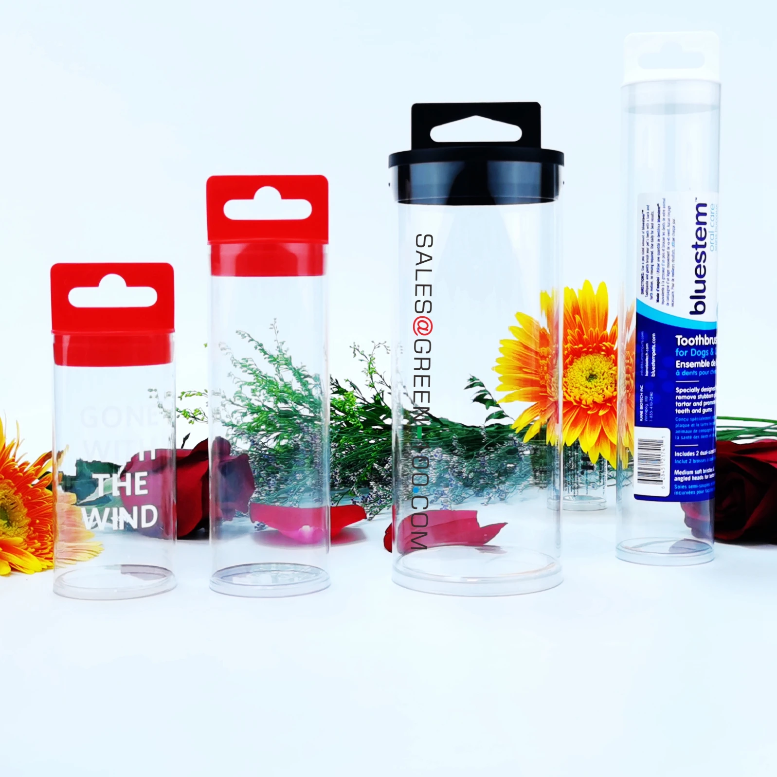 Пищевая пластиковая банка для шоколадных орехов закусок небольшие контейнеры пищевых продуктов пластиковые трубки печенья конфет