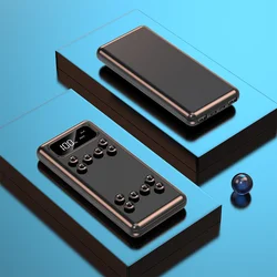 PD22.5W super fast charging mobile power supply Sucker wireless charging piano lacquer Led display Charging treasure 10000mAh