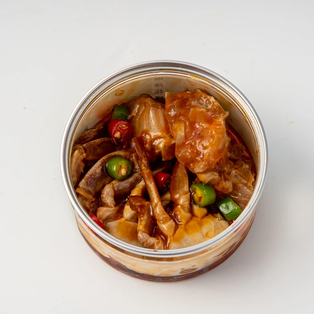 Высококачественные кулинарные искатели приключений вкусные морепродукты готовые маринованные сырые крабы
