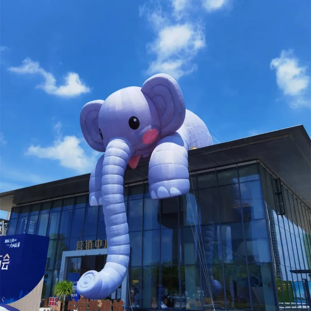 Customized  Cartoon Character Inflatable Yellow Cartoon Model Cartoon Mascot For Advertising Decoration