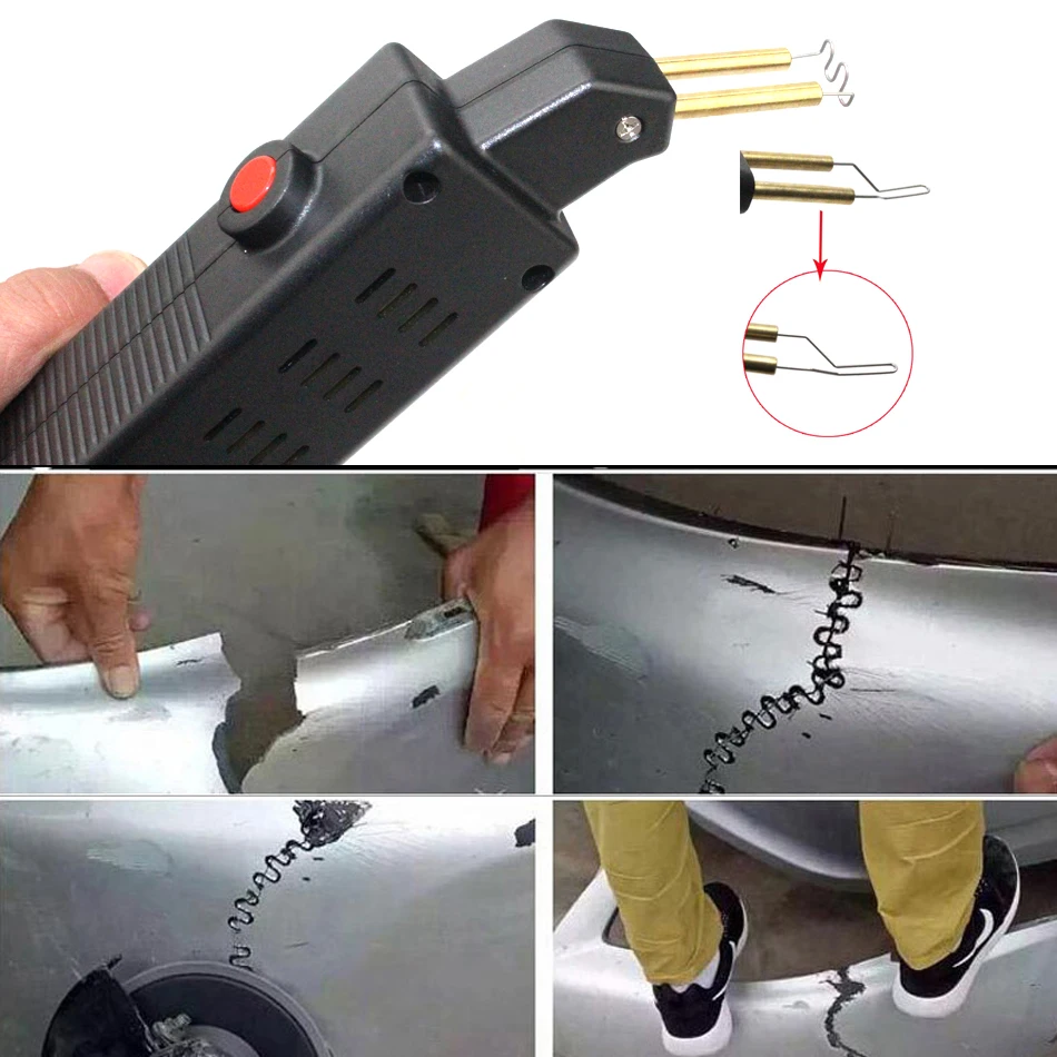 
Hot Staplers with shovel Car Bumper Repairing Machine, Plastic Welding Machines, Welding Repairing Tool 