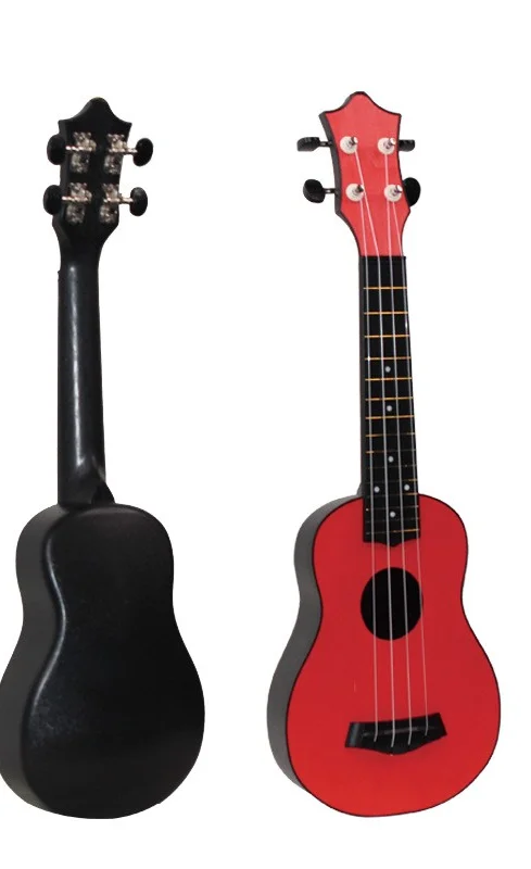 China economic wholesale 21 inch 23 inch colored wood ukulele