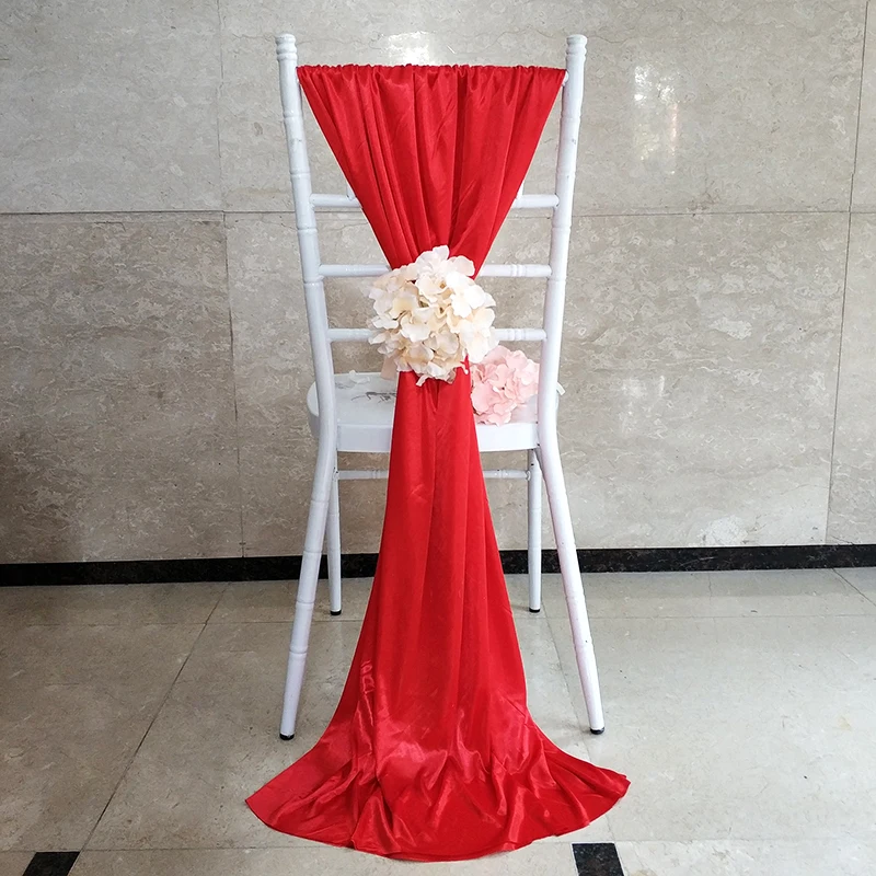 
wholesale wedding chair covers bow for party chair sash 