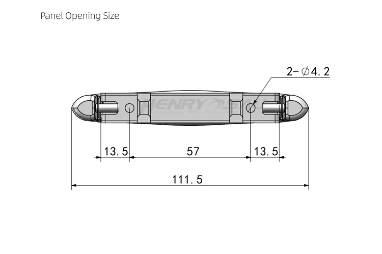 Plastic Attache Handle performance box toolbox handle