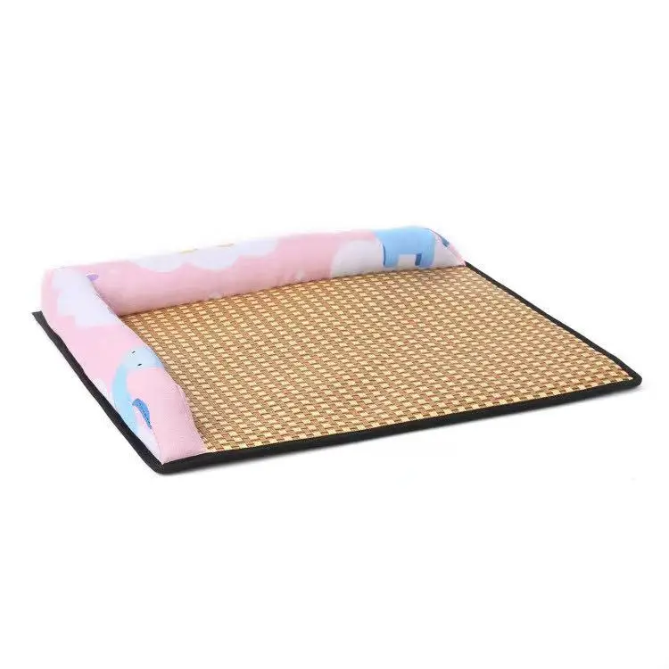 
Soft Pet Mat Cushion For Dogs And Cats Sleeper Pet Bed Bamboo Mat For Pets 
