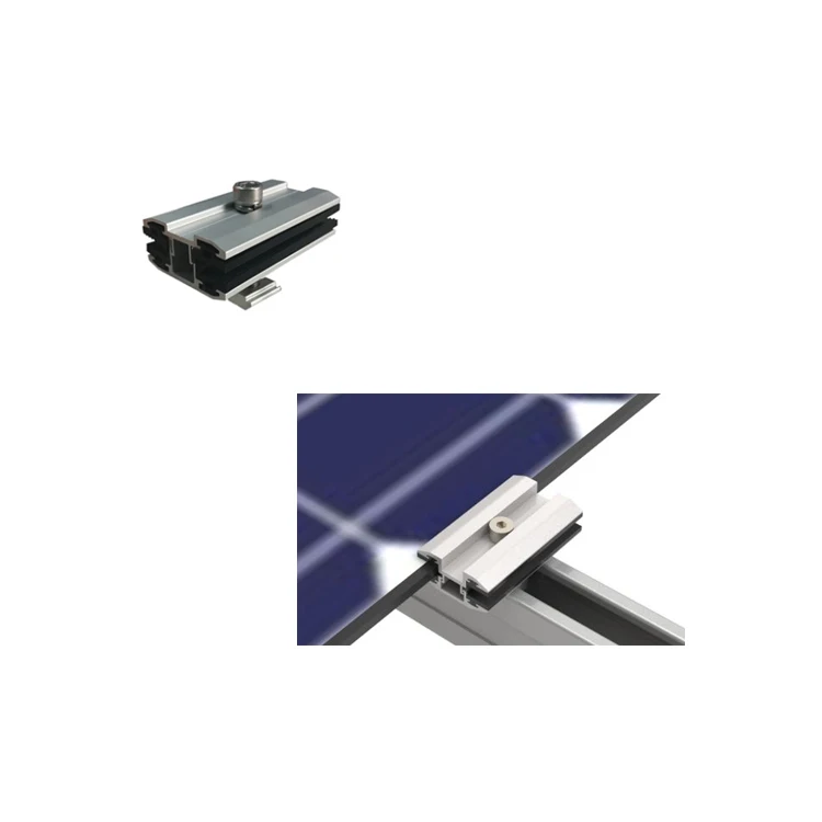 High Quality Solar Mounting System Mid Clamps Panel Thin Film Solar Clamp