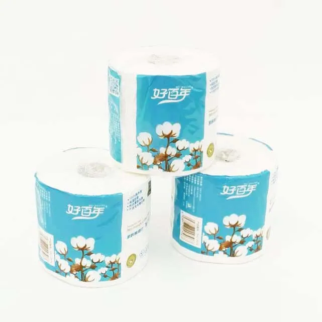 4 Ply Paper Tissues Ultra Soft Toilet Paper Household Paper Towel Rolls Wood Pulp For Home Bathroom Hotel Public Places