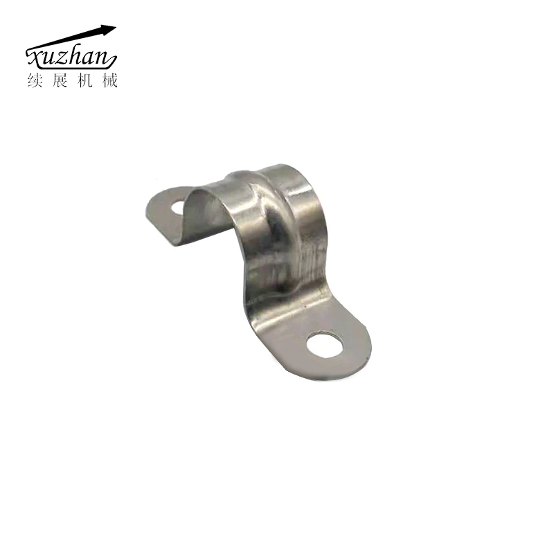 EPDM pvc rubber lined coated hose holder pipe saddle clamps