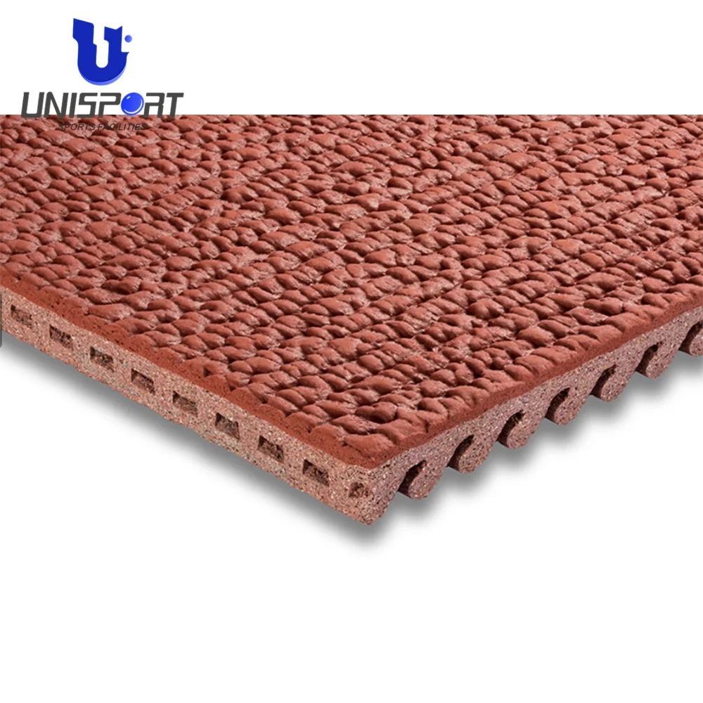 13mm Prefabricated Rubber Running Track Thickness Prefab Athletic Track Stadium Synthetic